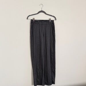 Max Studio Women's Charcoal Printed Trousers